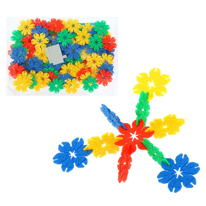 Конструктор «Снежинки», 101 деталь