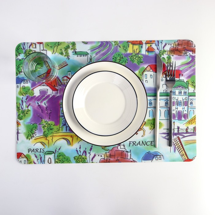 Салфетка кухонная "Париж" 42х27 см