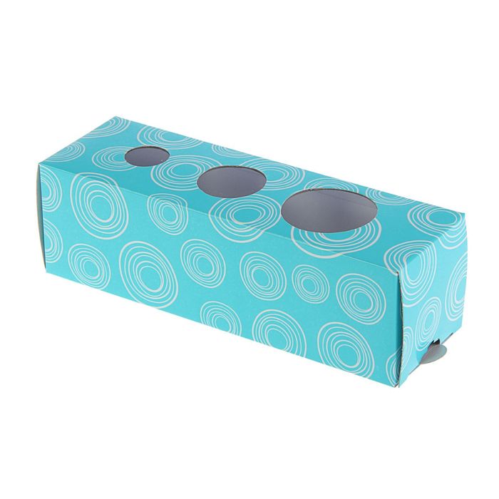 Коробка для сладостей "Всякие вкусности" пенал с окном, 18 х 5.5 х 5.5 см