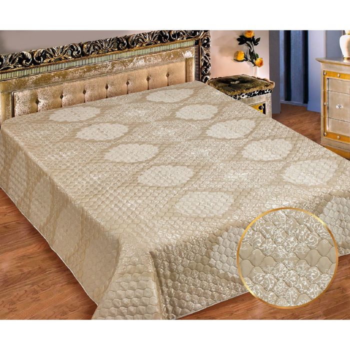 Покрывало Marianna ИМА рис 215-1 180х220 см, жаккард-атлас, пэ100% 107 гр/м