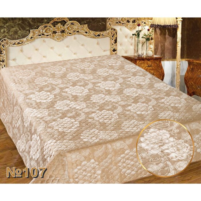 Покрывало Marianna ИМА рис 107 230х250 см, жаккард-атлас, пэ100% 107 гр/м