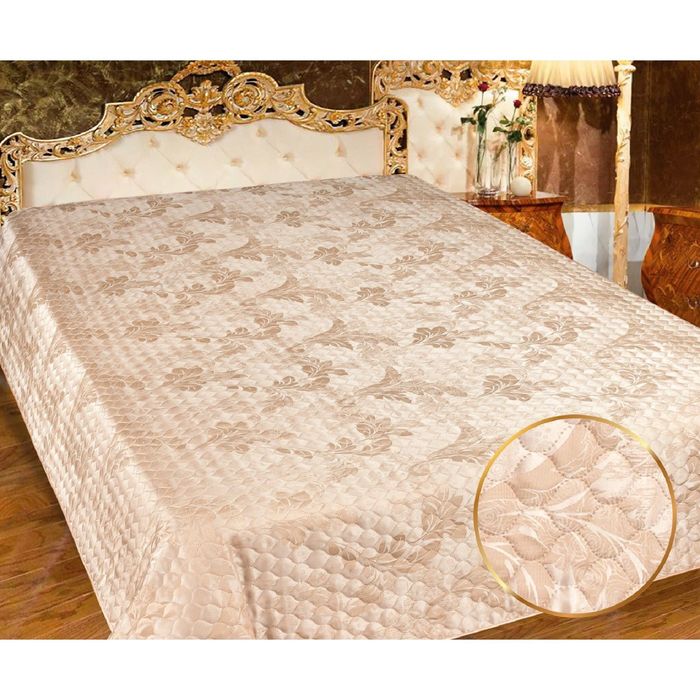 Покрывало Marianna ИМА рис 214 230х250 см, жаккард-атлас, пэ100% 107 гр/м