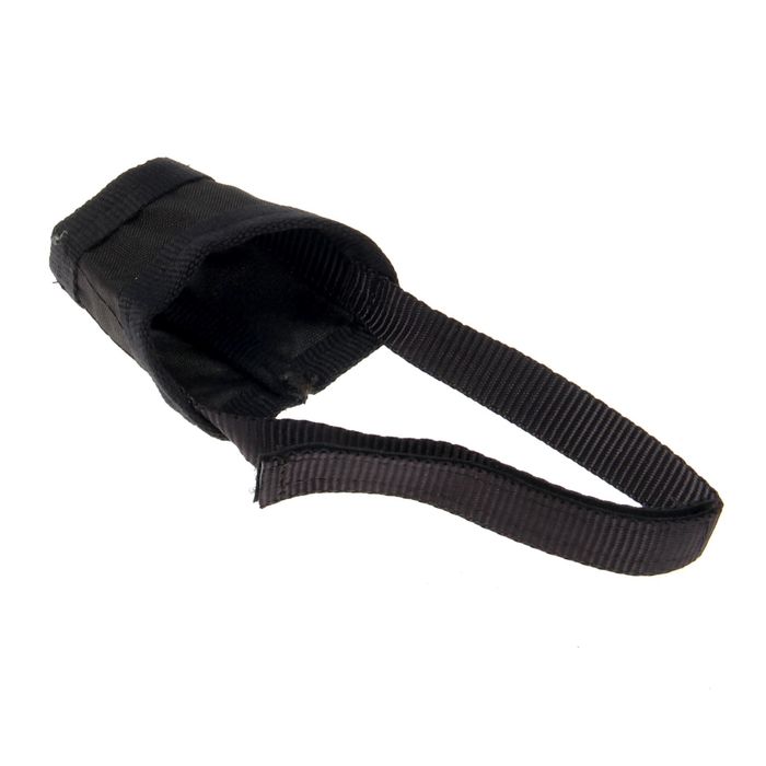 Намордник нейлоновый "Эконом" №0, длина по носу 3 см, обхват морды 10 см (щенки,чихуахуа)