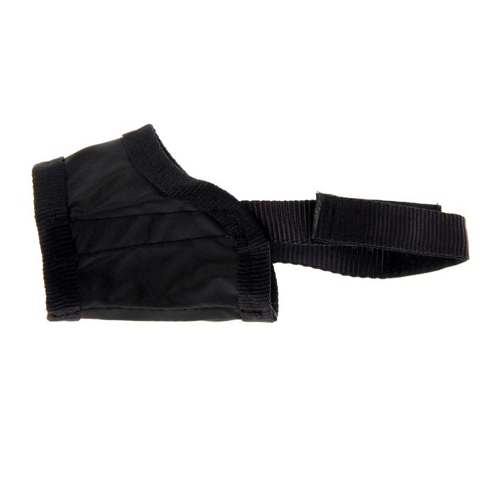 Намордник нейлоновый "Эконом" №1, длина по носу 4 см, обхват морды 12 см (шпиц,той-терьер)