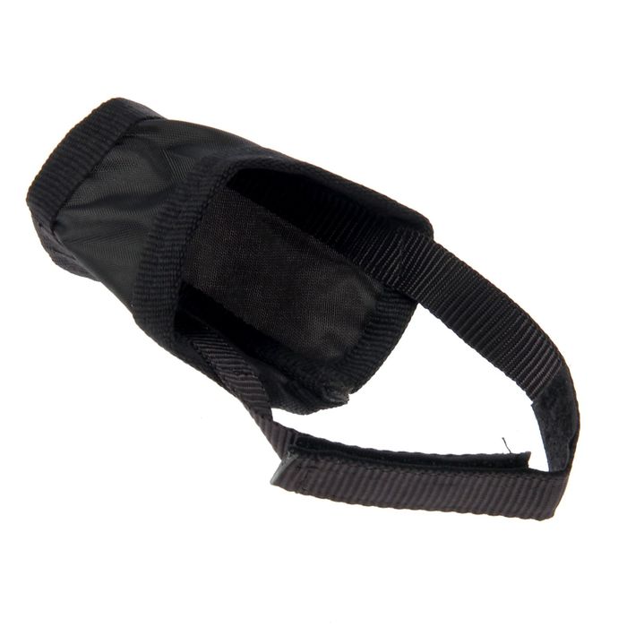 Намордник нейлоновый "Эконом" №1, длина по носу 4 см, обхват морды 12 см (шпиц,той-терьер)