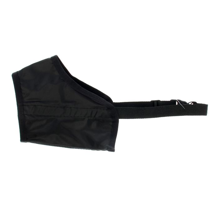 Намордник нейлоновый "Эконом" №6, длина по носу 9 см, обхват морды 27 см (кавказская овчарка)