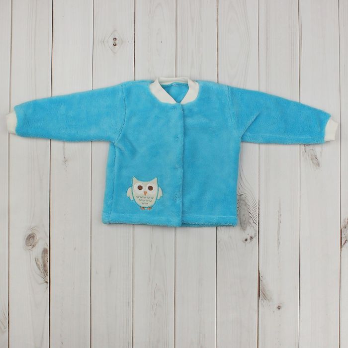 Кофточка с длинными рукавами, рост 74 см, цвет голубой 603-00В-24/74_М