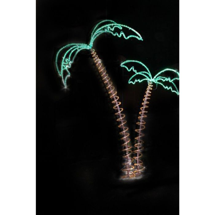 Светодиодная композиция "ПАЛЬМЫ", объемная, 3 х 3.4 х 2 м, 200 Вт