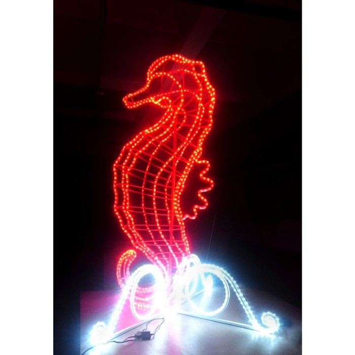 Светодиодная фигура "МОРСКОЙ КОНЕК", объемная, 1.8 х 1.6 х 1.6 м, 100 Вт