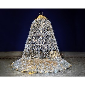 

Светодиодная фигура "Колокольчик", объемная, 150 х 200 х 200 см, 120 Вт