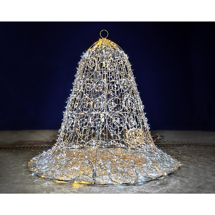 Светодиодная фигура "КОЛОКОЛЬЧИК", объемная, 1.5 х 2 х 2 м, 320 Вт