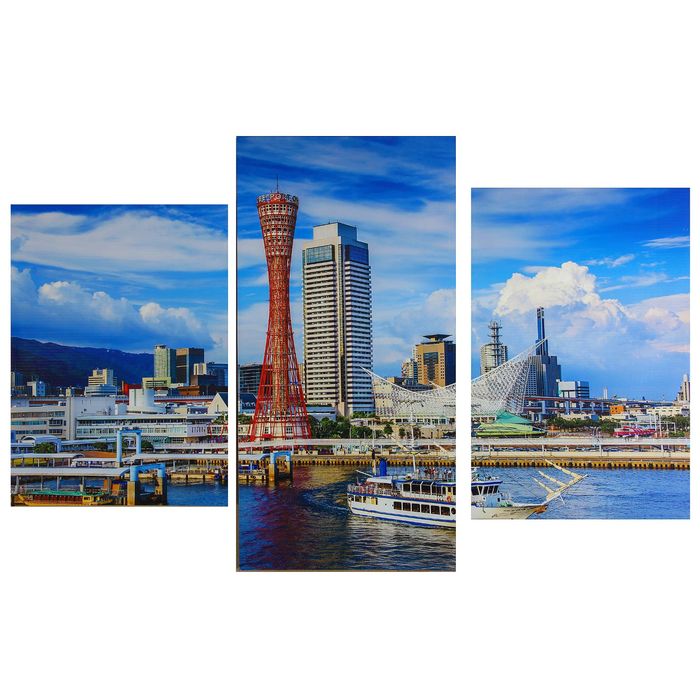 Модульная картина на подрамнике "Токио", 99×65 см
