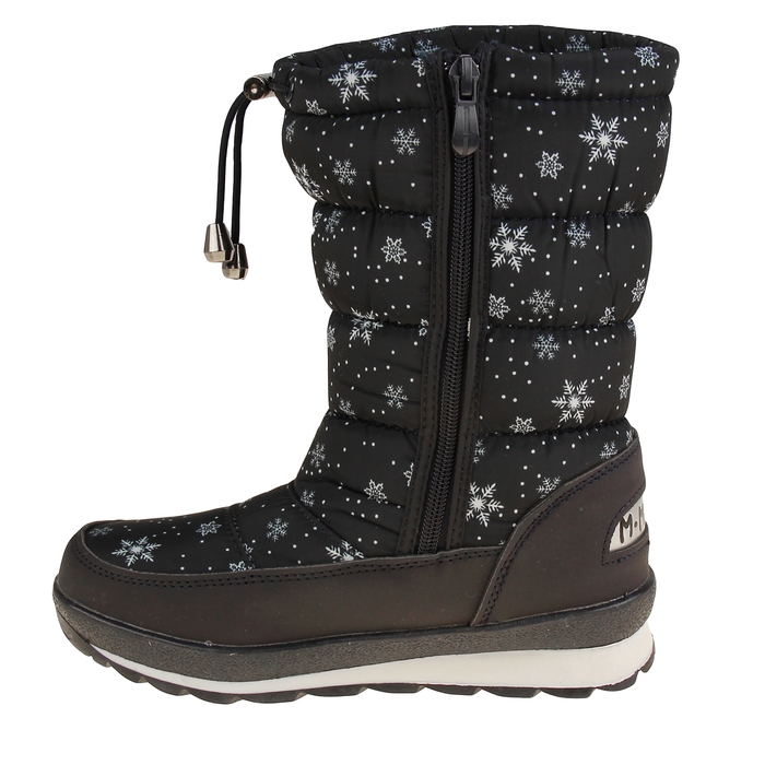 Дутики детские арт. 9616E-2, цвет черный, размер 31