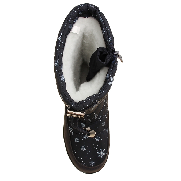 Дутики детские арт. 9616E-2, цвет черный, размер 31