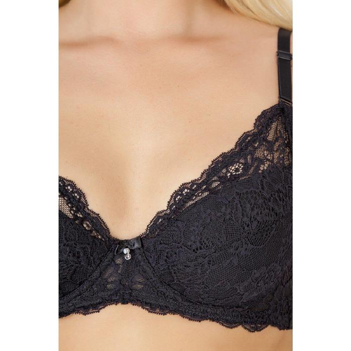 Бюстгальтер женский BP0183 цвет чёрный (black), р-р 80D