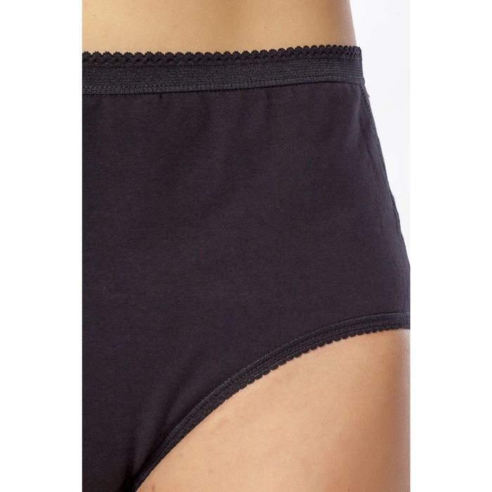 Трусы женские корректирующие DU1005 цвет чёрный (black), р-р 48 (L)