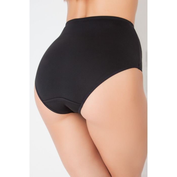 Трусы женские корректирующие DU1011-1 цвет чёрный (black), р-р 48 (L)