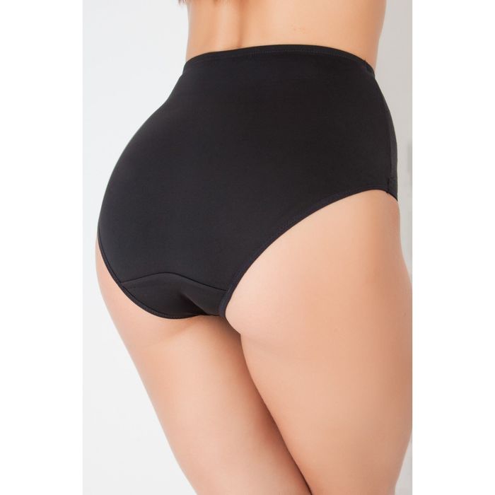 Трусы женские корректирующие DU1011-1 цвет чёрный (black), р-р 54 (XXXL)