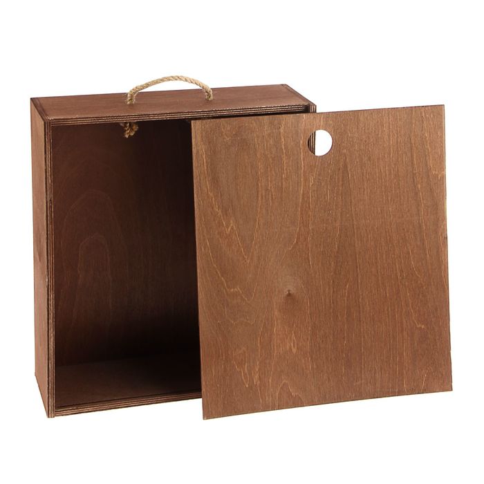 Пенал на 3 бутылки 33 х 31 х 11 см, венге