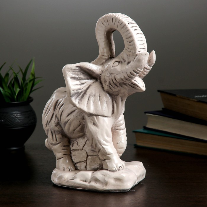 Фигура "Слон боевой" 20см, состаренный