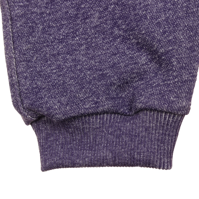 Брюки спортивные для девочки "Вышивка", рост 110-116 см, цвет фиолетовый 483В-469