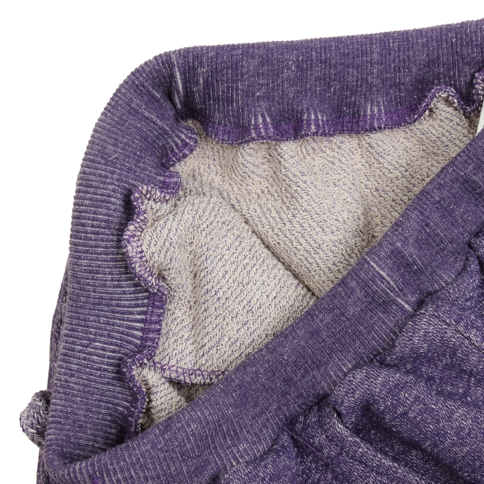 Брюки спортивные для девочки "Вышивка", рост 110-116 см, цвет фиолетовый 483В-469