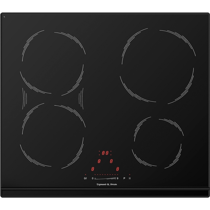 Варочная поверхность Zigmund &amp; Shtain  CIS 189.60 BK, электрическая, 4 конфорки, черный