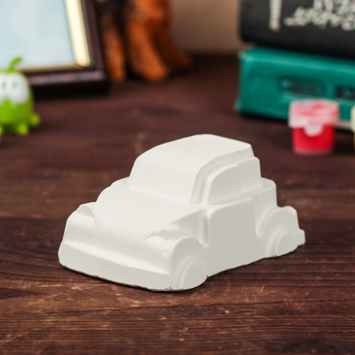 Статуэтка-раскраска "Автомобиль" набор 4 шт.