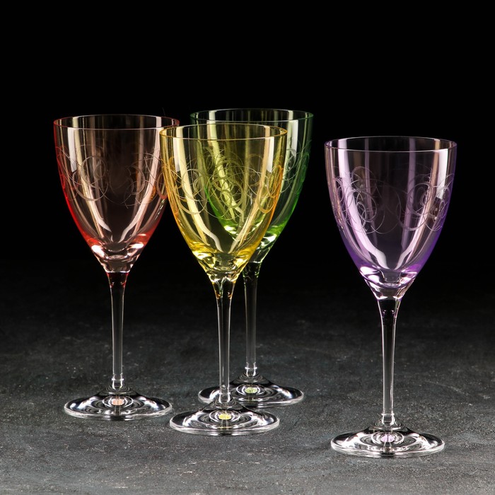 Набор бокалов для вина 250 мл "Кейт. Fantasy", 4 шт