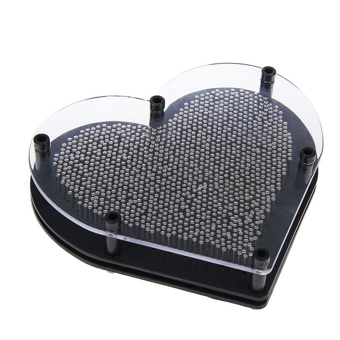 Экспресс-скульптор Pinart "Сердце" среднее, серебристое