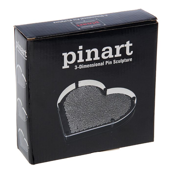 Экспресс-скульптор Pinart "Сердце" среднее, серебристое