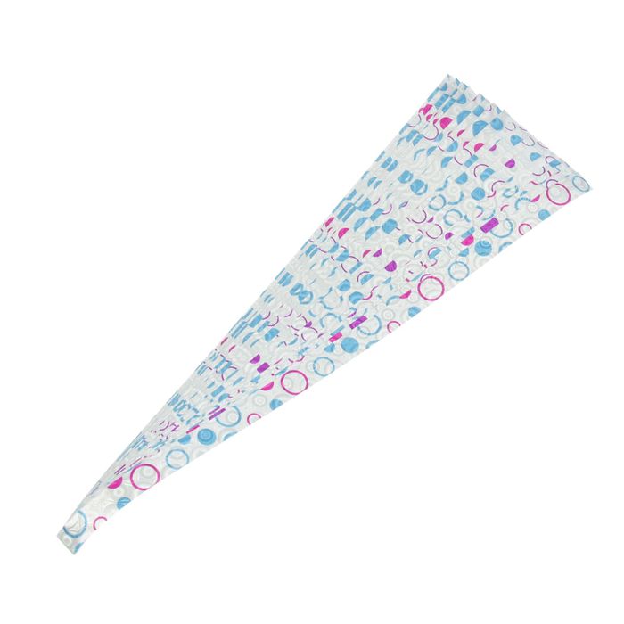 Полоски для квиллинга "Круги" (набор 18 полосок) ширина 1 см длина 24,5 см