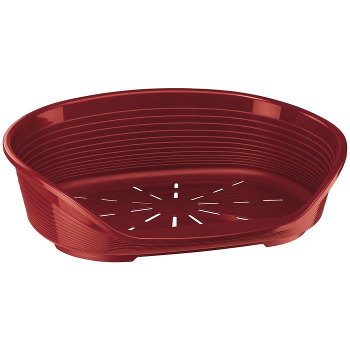 Лежак Ferplast Siesta deluxe 6, 70,5 х 52 х 23,5 см, для кошек, бордо