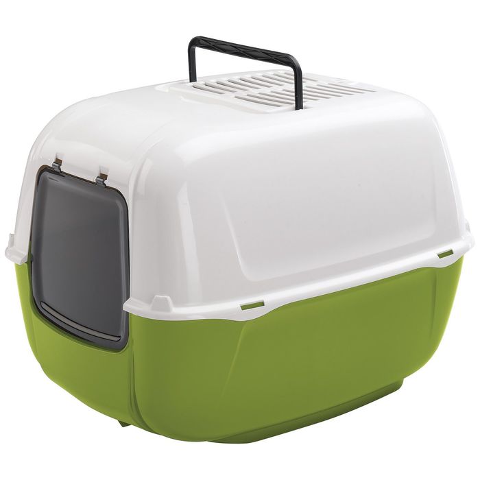 Туалет Ferplast Prima для кошек закрытый, МИКС