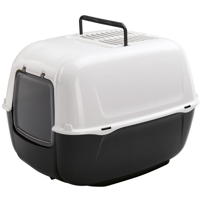 Туалет Ferplast Prima для кошек закрытый, МИКС