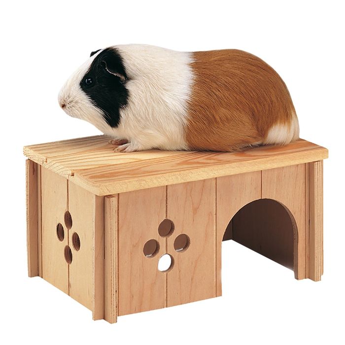 Домик FerplastSIN 4645 деревянная для морских свинок