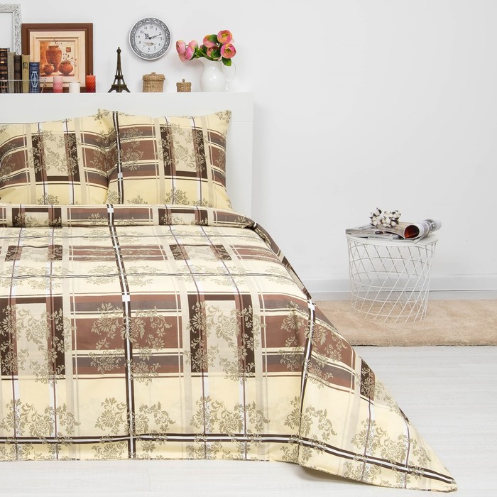 Постельное бельё дуэт Сударушка «Гетеборг», размер 150х215 см-2 шт., 220х240 см, 70х70 см-2 шт.,125 г/м²