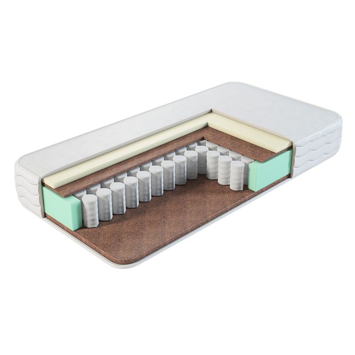 Матрас детский "Президент" на независимых пружинах, размер 120х60х15 см, чехол трикотаж