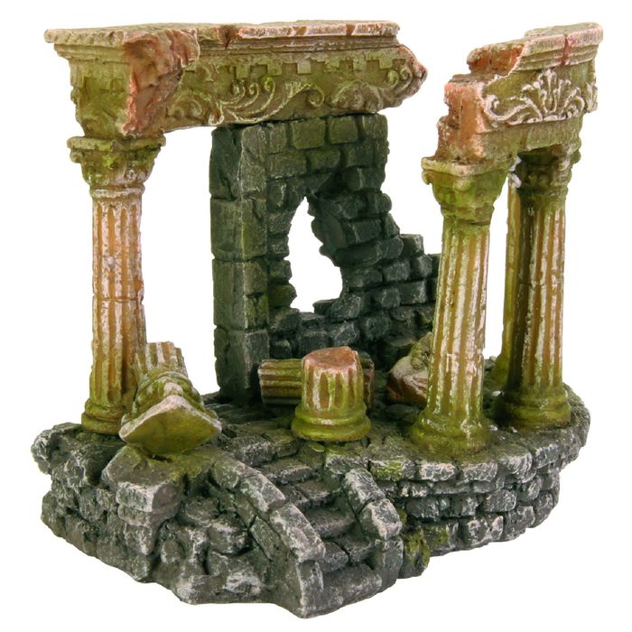 Грот Trixie "Римские колонны" 13 см, пластик