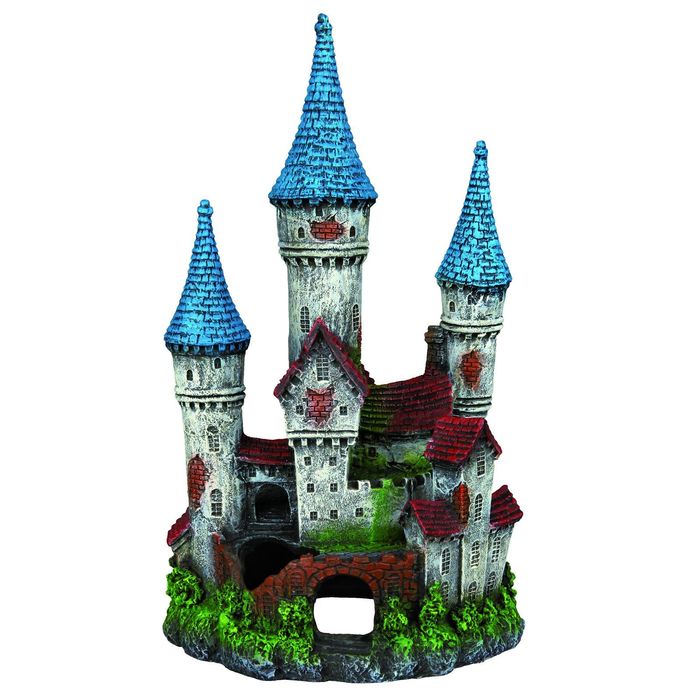 Грот Trixie "Замок", подходит для использования в соленой воде, 12 см, пластик