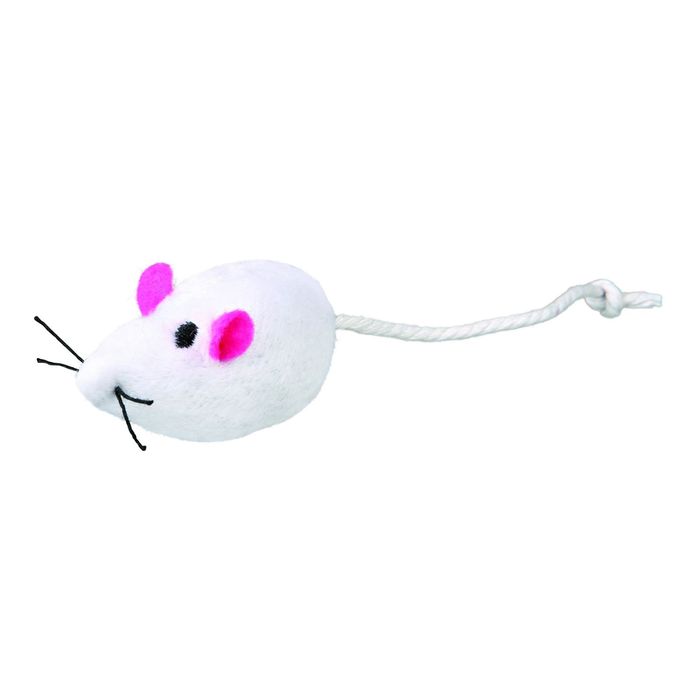 Набор из 2-х мышей Trixie, серая/белая, 5см.