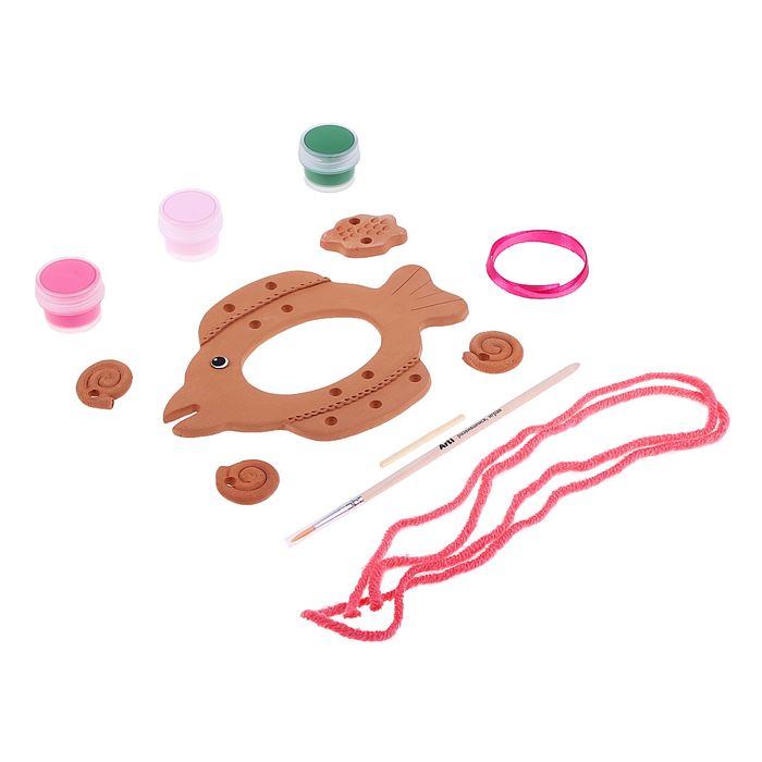 Набор для создания глиняной рыбки "Сюзи"