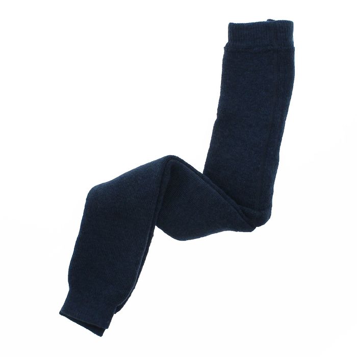 Легинсы детские плюшевые ЭЛ4М, рост 98-104, цвет джинс