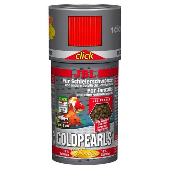 Корм класса "премиум" в форме гранул для вуалехвостых и других декоративных золотых рыб, в банке с д