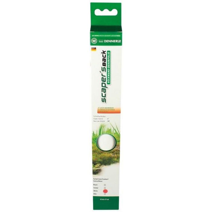 Самоклеящаяся декоративная фон-плёнка, цвет белый, Dennerle Scaper´s Bac 45*31 см