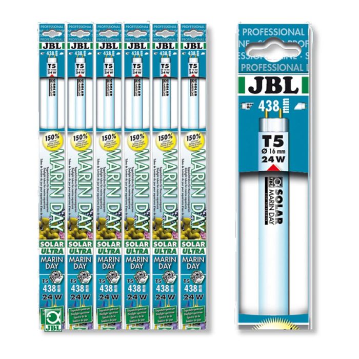 Люминесцентная Т5 лампа дневного белого цвета для морских аквариумов, 28 ватт,JBL SOLAR ULTRA MARIN