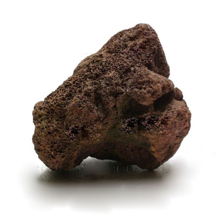 Камень натуральный UDeco Brown Lava M "Лава коричневая" размер 15-25 см, m=1-2 кг, 1 шт