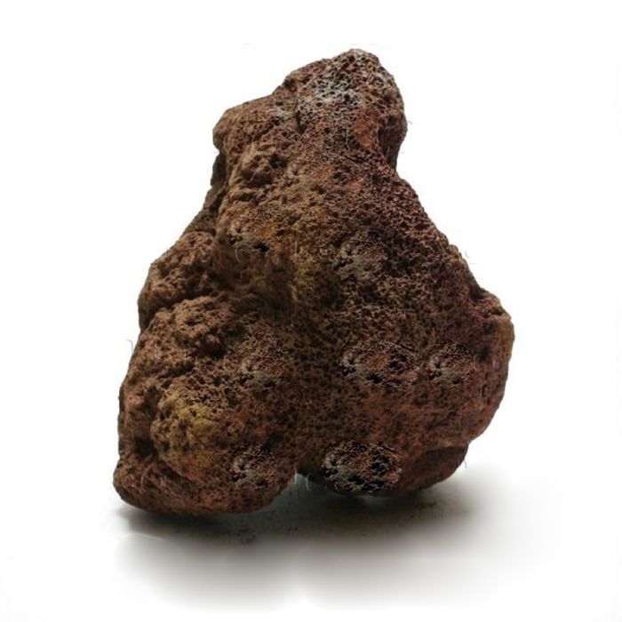 Камень натуральный UDeco Brown Lava L "Лава коричневая" размер 20-30 см, m=2-4 кг, 1 шт