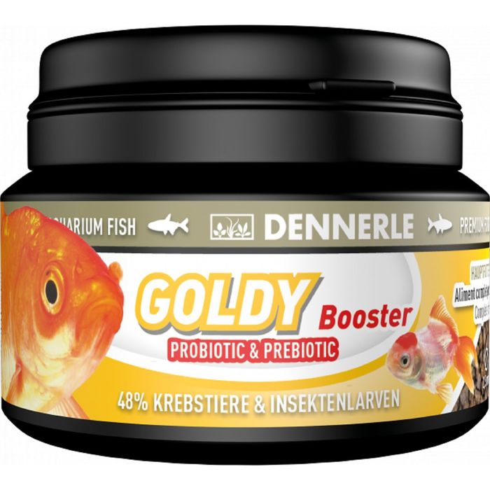 Основной корм в форме гранул для золотых рыбок, Dennerle Goldy Booster, 96 г