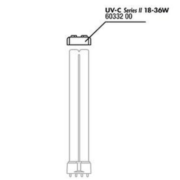 Прокладка ультрафиолетовой лампы для UV-C стерилизаторов 18 и 36 ватт, JBL Gummilager für UV-C Lampe